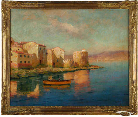 Исайлов Александр. Вид на Антибы 